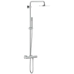 Grohe Rainshower System 210 & Thermostat Mixer - 27032001