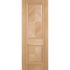 LPD Madrid Pre-Finished Oak Internal Door 1981x610x35mm - MADOAK24