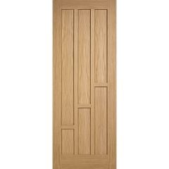 LPD Coventry Pre-Finished Oak Internal Door 1981x838x35mm - PFCOVOAK33