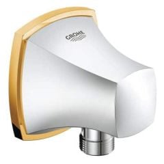 Grohe Grandera Shower Outlet Elbow Chrome/Gold - 27970IG0