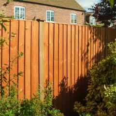 Rowlinson 6x6 Vertical Board Fence Panel - Dip Treated - Pack Of 3 - FPVFE6X6