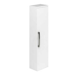 Essential NEVADA Wall Hung Column Unit 1 Door 350mm Wide White - EF307WH