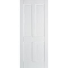 LPD Canterbury 4P Primed White Internal Door 1981x686x35mm - WFCAN4P27
