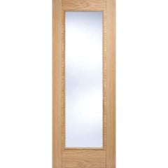 LPD Vancouver Pattern 10 Pre-Finished Oak Internal Door 1981x838x35mm - OVAN1L33
