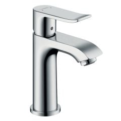 hansgrohe Metris Single Lever Basin Mixer 100 For Cloakroom Basins without Waste - 31186000