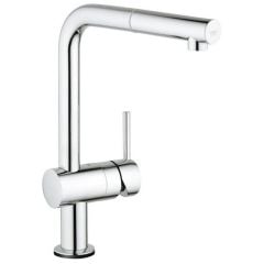 Grohe Minta Touch L Spout Pull Out Spray Kitchen Tap 31360001