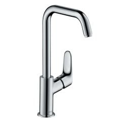 hansgrohe Focus Single Lever Basin Mixer 240 with Swivel Spout without Waste - 31519000