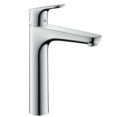 hansgrohe Focus Single Lever Basin Mixer 190 with Pop-Up Waste - 31608000