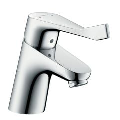 hansgrohe Focus Single Lever Basin Mixer 70 with Extra Long Handle and Pop-Up Waste - 31910000