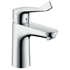 hansgrohe Focus Single Lever Basin Mixer 100 Coolstart with Extra Long Handle without Waste - 31917000