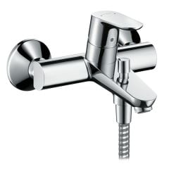 hansgrohe Focus Single Lever Manual Bath Mixer For Exposed Installation With 2 Flow Rates - 31948000