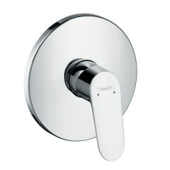 hansgrohe Focus Single Lever Manual Shower Mixer Highflow For Concealed Installation - Chrome - 31964000