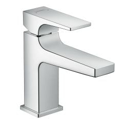 hansgrohe Metropol Single Lever Basin Mixer 100 with Lever Handle For Cloakroom Basins with Push-Open Waste - 32500000