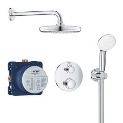 Grohe Grohtherm SmartControl Perfect Shower Set with Tempesta 210 SmartActive Chrome - 34727000