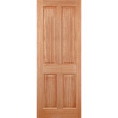 LPD Colonial 4P Hardwood M&T External Door 2083x864x44mm - MTCOL4P34