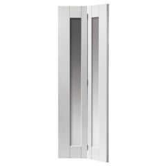 JB Kind Axis White Glazed Bi-fold Internal Door 1981x762x35mm - SAXIBFG26