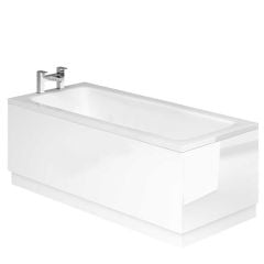 Essential VERMONT MDF Front Bath Panel 1700mm Wide - White - EF412WH