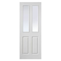 JB Kind Canterbury 2L White Internal Fire Door 1981x762x44mm - CANGL26FD30