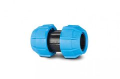 Polypipe MDPE 25mm Polyfast slip/repair coupler - BWM40025S