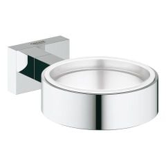 Grohe Essentials Cube Holder For Glass/Soap Dish 40508