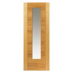 JB Kind Mistral Oak Glazed Internal Door 1981x686x35mm - OMIS23G