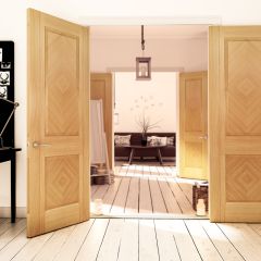 Deanta Kensington Prefinished Oak Internal Door 2040x626x40mm - 40KENSX626FSC