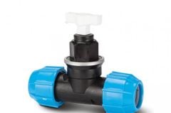Polypipe MDPE 20mm Plastic stop cock - BWM42620