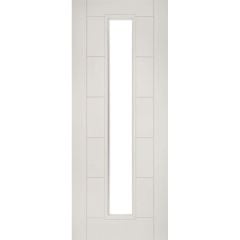 Deanta Seville White Primed Glazed Internal Fire Door 1981x838x45mm - 45SEVCGF/DWHP838