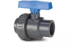 Polypipe MDPE 3/4" Polyfast ball valve s-union - BWM47334
