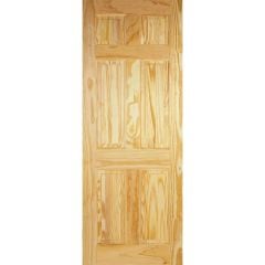 LPD 6P Clear Pine Internal Door 1981x610x35mm - CP6P24
