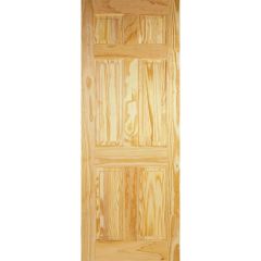 LPD 6P Clear Pine Internal Door 1981x711x35mm - CP6P28