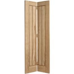 LPD Mexicano Bi-Fold Pre-Finished Oak Internal Door 1981x762x35mm - BFOMEXPF30