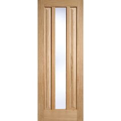 LPD Kilburn 1L Unfinished Oak Internal Door 1981x686x35mm - KILOAKGL27