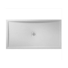 April Waifer Rectangular Shower Tray - Gloss White - 1500 x 900mm - 5608/000