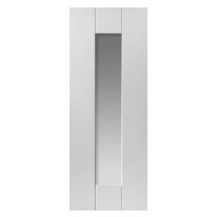 JB Kind Axis White Glazed Internal Door 1981x686x35mm - SAXI23G