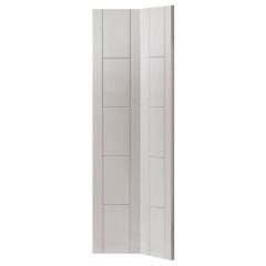 JB Kind Tigris White Bi-fold Internal Door 1981x762x35mm - LTIGBF26