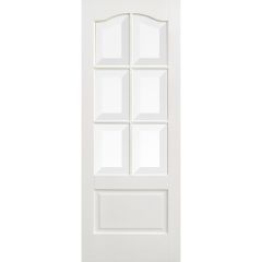 LPD Kent 6L Primed White Internal Door 1981x762x35mm - WFKENCG30