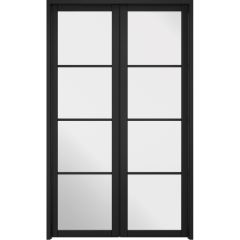 LPD Soho W4 Primed Black Internal Room Divider 2031x1246mm - W4SOHOBLA