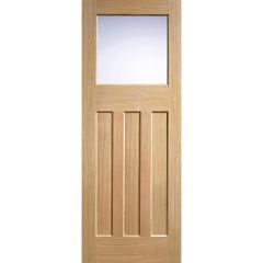 LPD Dx30s Unfinished Oak Internal Door 2032x813x35mm - PPDXG32OAK