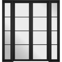 LPD Soho W6 Primed Black Internal Room Divider 2031x1904mm - W6SOHOBLA