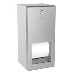 KWC DVS Rodan Double Toilet Roll Holder RODX672 - Stainless Steel - 201.0000.056