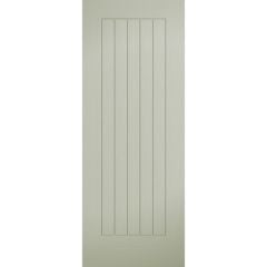 LPD Embossed Norfolk Pre-Finished French Sage External Door 2032x813x44mm - EMBNORFRS32