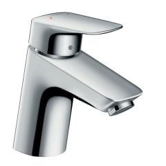 Hansgrohe Logis Single Lever Basin Mixer 70 Min. 0.2 Bar without Waste - Chrome - 71071010