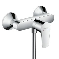 hansgrohe Talis E Single Lever Manual Shower Mixer For Exposed Installation - Chrome - 71760000