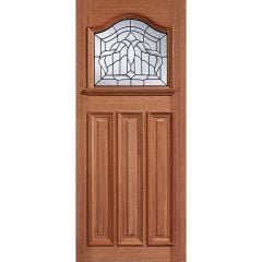LPD Estate Crown 1L Hardwood External Door 1981x830x44mm - MTESTCRTG33