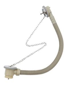 April Stowaway 1.5 Bath Chain Waste Concealed 7401