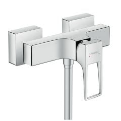 hansgrohe Metropol Single Lever Manual Shower Mixer For Exposed Installation with Loop Handle - Chrome - 74560000