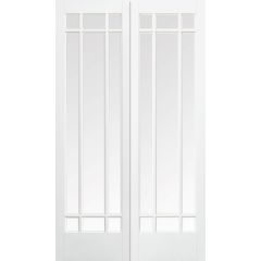 LPD Manhattan 9L Primed White Internal Door 1981x1067x40mm - WFPRSMANCG42