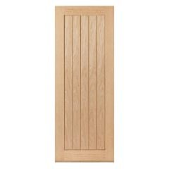 JB Kind Thames Original Unfinished Oak Internal Door 2040x826x40mm - OTHA826