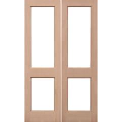 LPD 2XGG Hemlock External Door 1981x1168x44mm - HPRS2XGG46